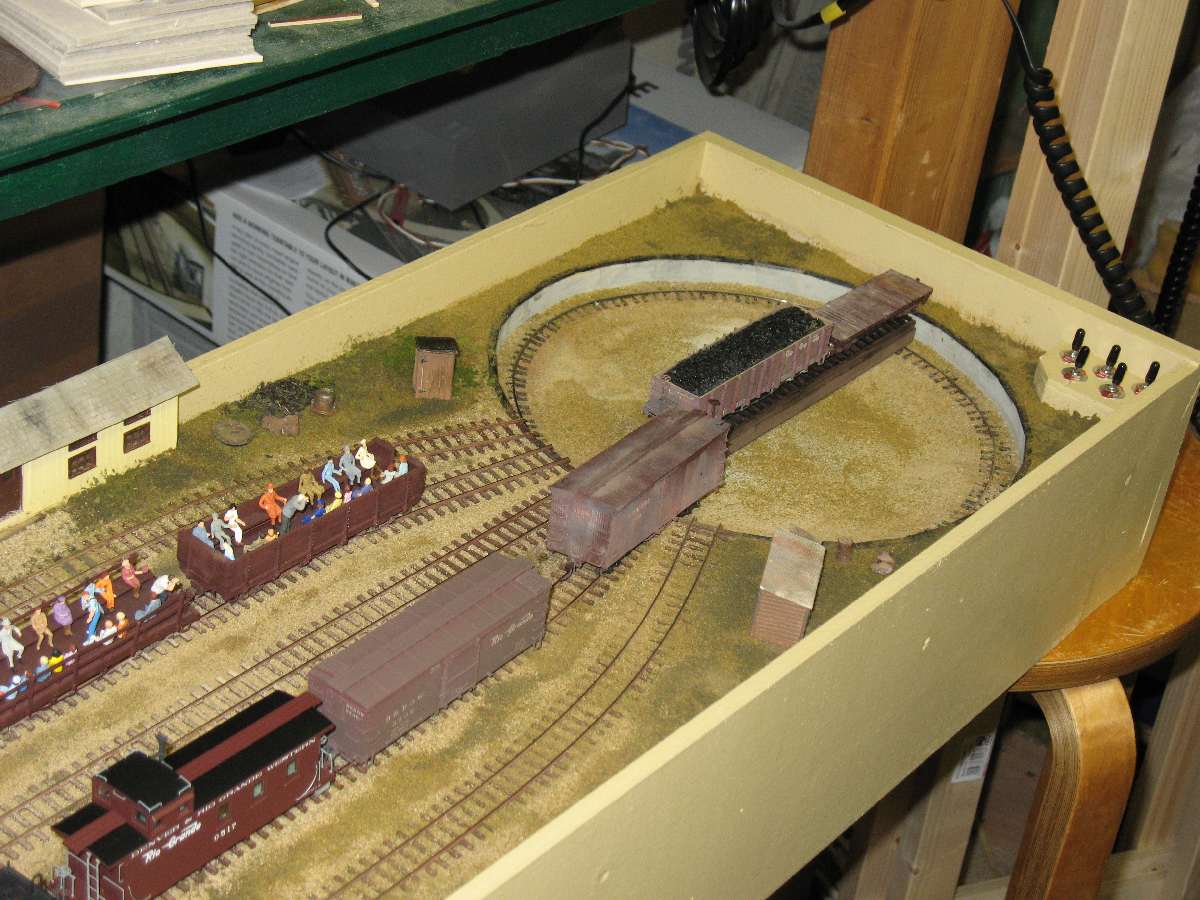 ho turntable Model Railroader Magazine Model Railroading, Model