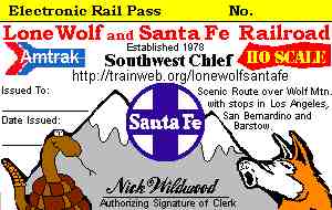 Lone Wolf and Santa Fe RR