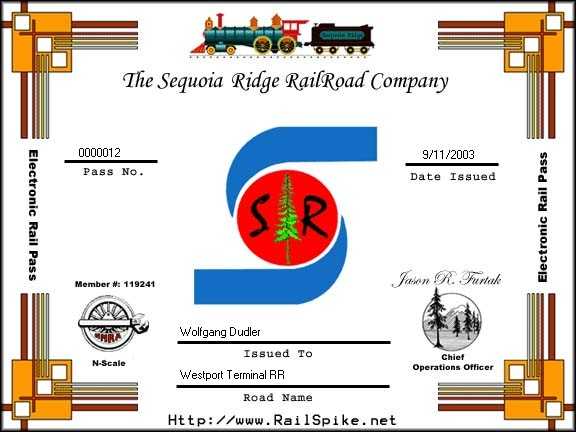 The Sequoia Ridge RR Cy