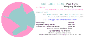 Cat rail
